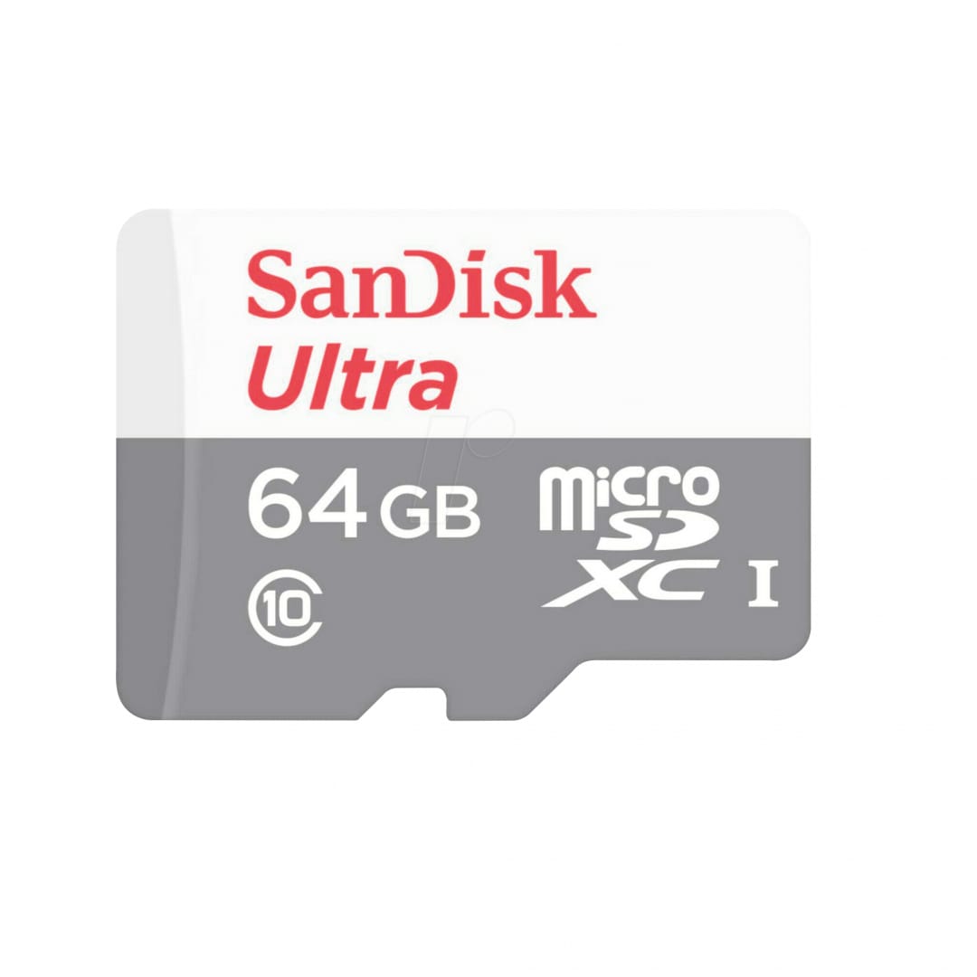 Card memorie SanDisk Ultra MicroSDXC 64GB, 100MB/s + Adaptor SD