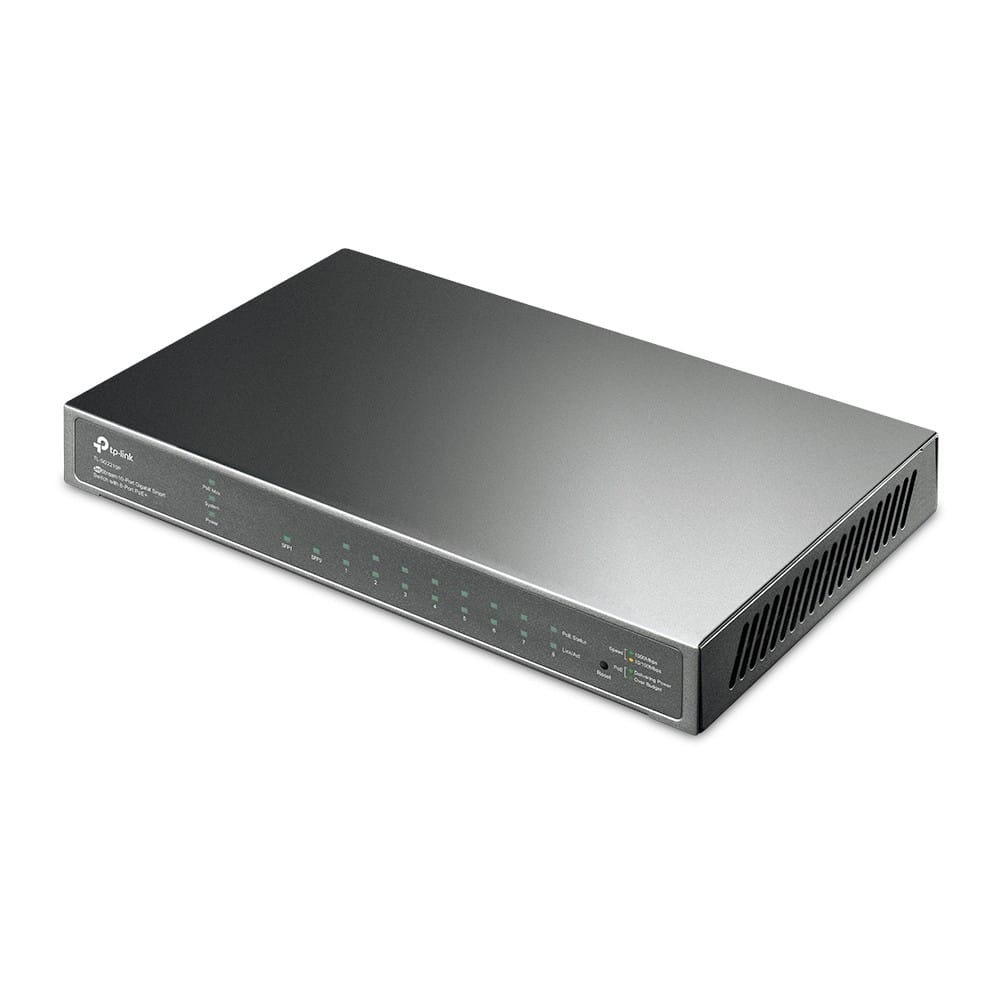 Switch TP-LINK TL-SG2008 Gigabit 8 Porturi Managed - imagine 5