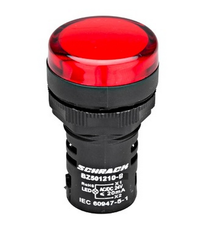 Lampă semnalizare 24V LED IP65 Schrack