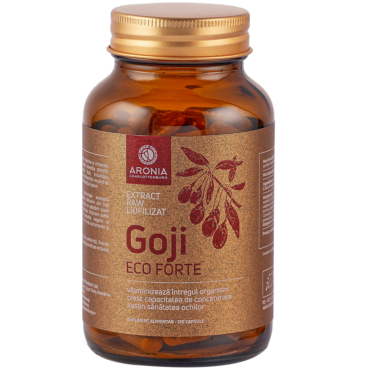 Goji ECO Forte 120cps Aronia | Supliment Bio