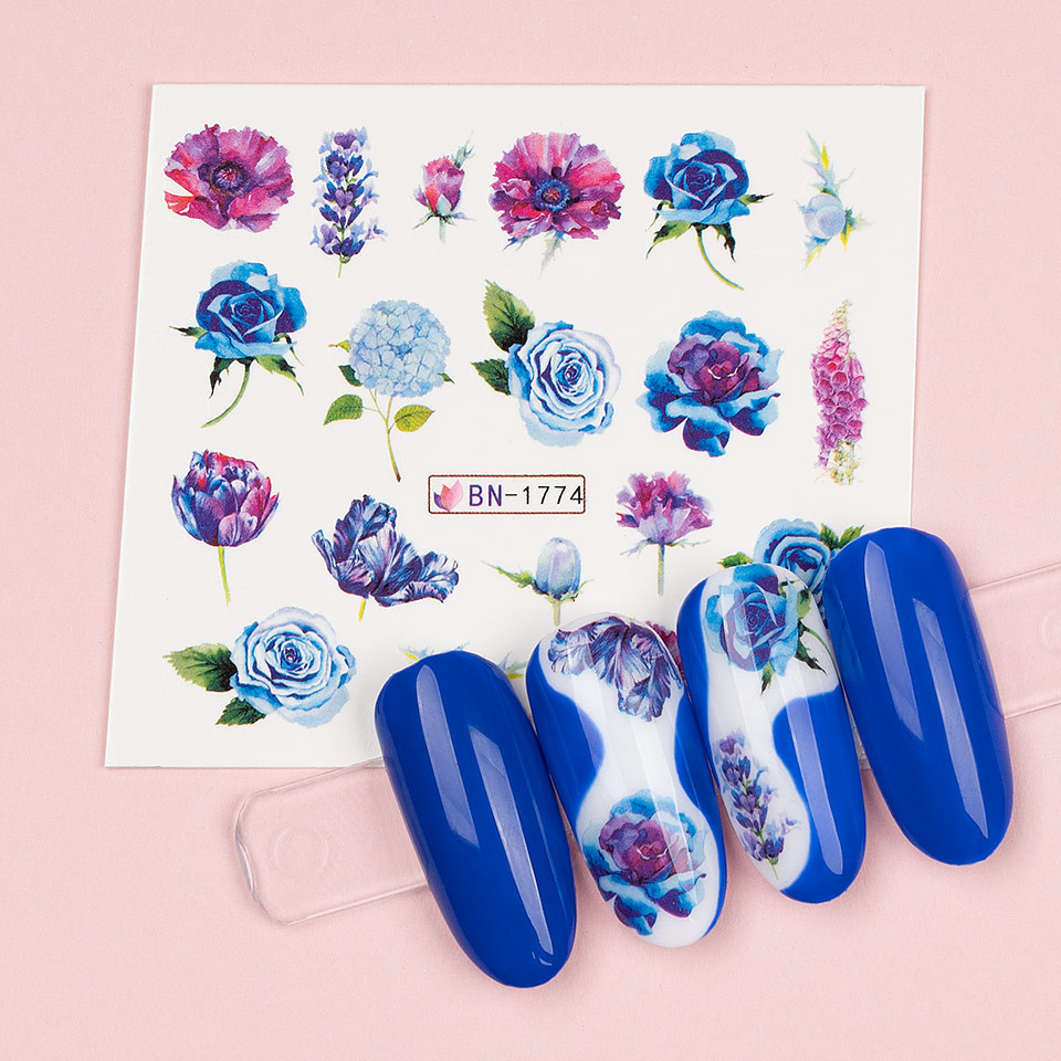 Tatuaj Unghii LUXORISE Flower Fantasy - Manichiură Rapidă
