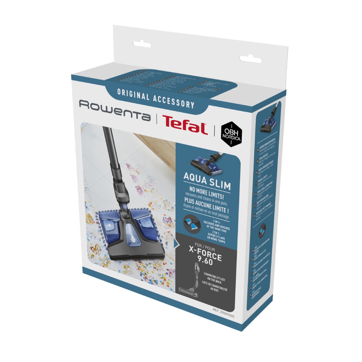 Cap Aspirare Rowenta Aqua Slim - Curățare Perfectă