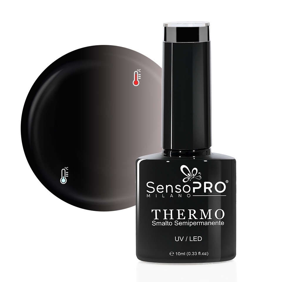 Oja Semipermanentă Termică SensoPRO Obsidian Frost 10ml