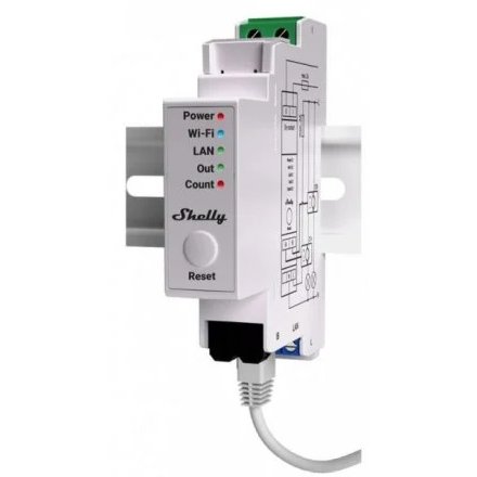 Contor Inteligent Shelly Pro EM, Monofazat Wi-Fi