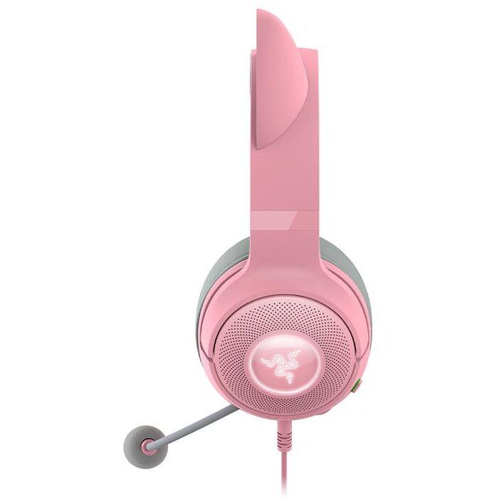 Casti Gaming Razer Kraken Kitty V2 USB RGB Negru - imagine 2