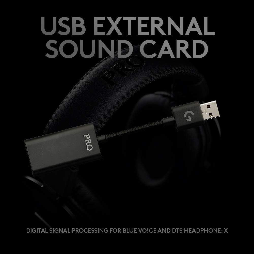 Casti Gaming Logitech Pro X 7.1 Blue Voice - imagine 5