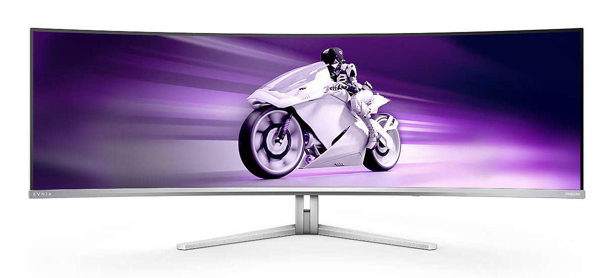 Monitor Gaming Philips Evnia 49 QD-OLED 144Hz SuperWide - imagine 2