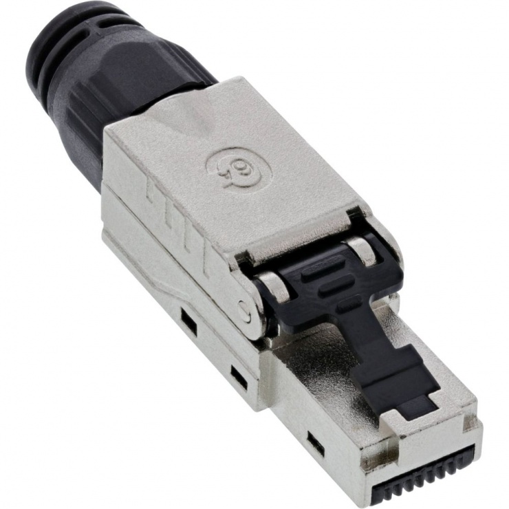 Conector RJ45 Cat.6A Ecranat InLine, 10 Gbps
