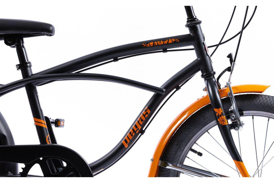 Bicicleta PEGAS STRADA MINI 7S 20'' Neagra - Pentru Copii - imagine 10
