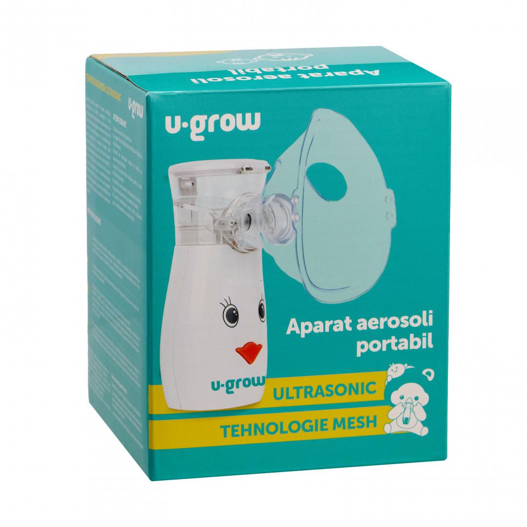 Aparat Aerosoli U-Grow Portabil cu Ultrasunete - Silentios - imagine 5