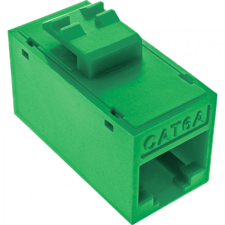 Cupla RJ45 Cat.6A UTP Verde InLine