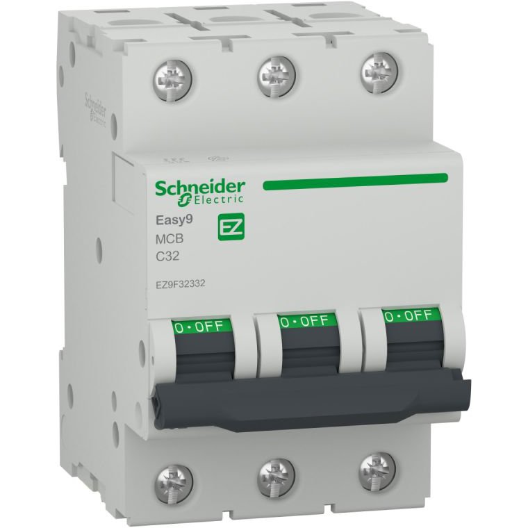 Siguranță Automată Easy9 3P 32A C Schneider