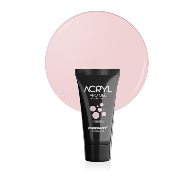 Acryl Pro Gel 2M Hema Free Baby Pink 15gr - Nailshop