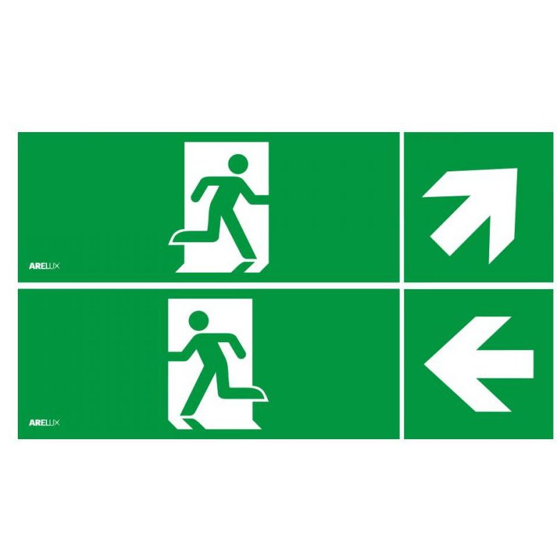 Pictogramă EXIT Arelux AW10AN - Iluminat Evacuare
