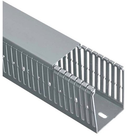 Canal cablu Elettrocanali 60x60mm, Gri