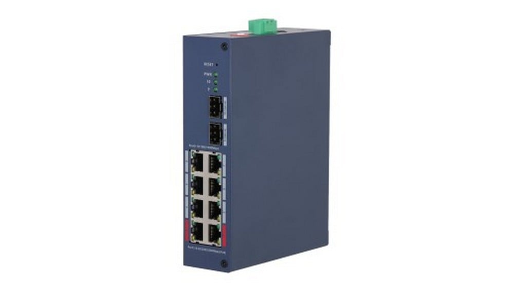 Switch PoE Dahua CHS4210-8GT-110, 8 porturi, 110W, cloud
