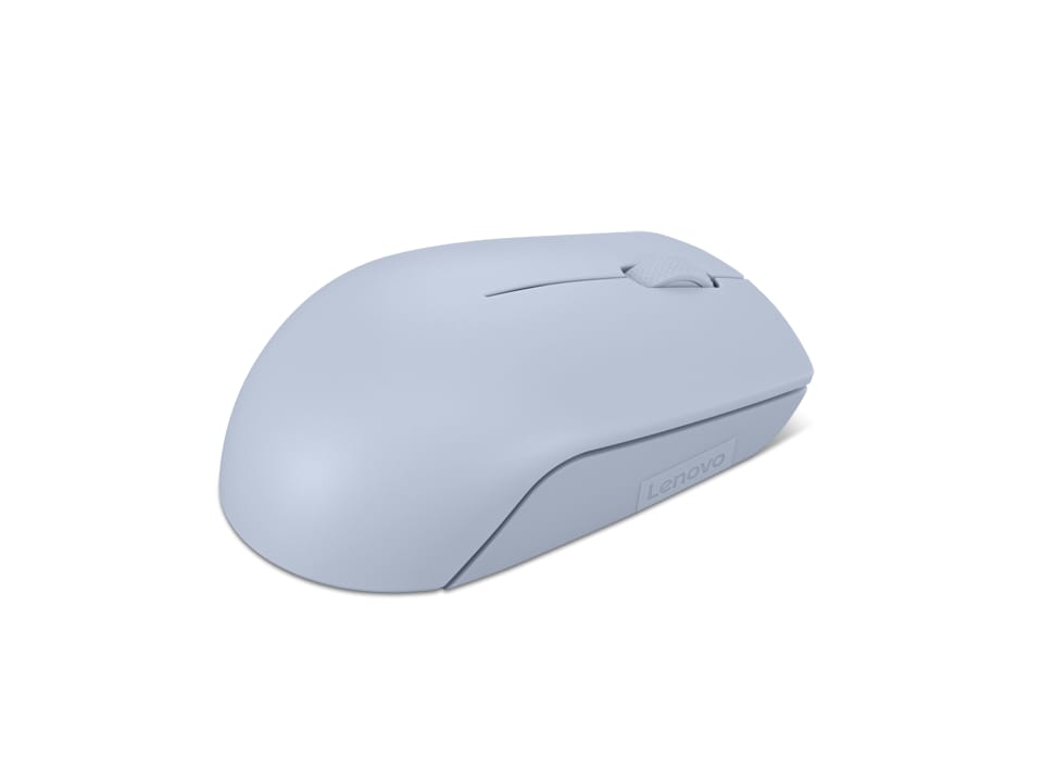 Mouse Wireless Lenovo 300 Compact Frost Blue - 1000 DPI - imagine 6