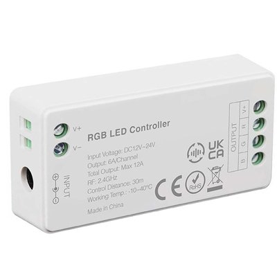 Controller Banda LED RGB V-TAC 12-24V