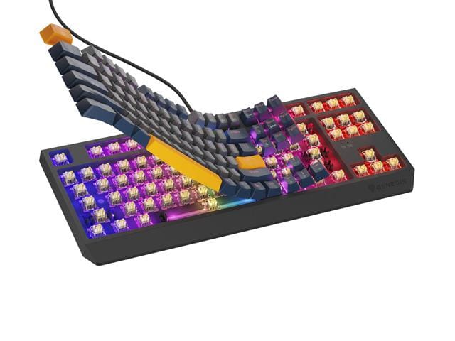 Tastatura Gaming Genesis Thor 230 TKL RGB Outemu Panda - imagine 6