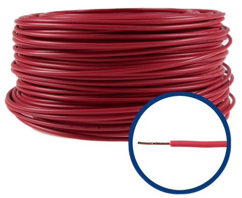 Conductor FY 2.5mm Multicab 100m Rosu