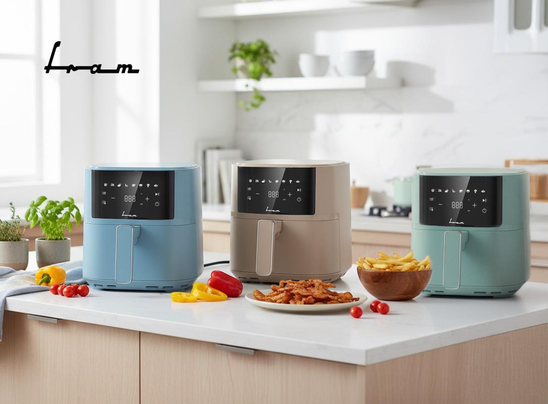 Friteuza Aer Cald FRAM 5.7L 1700W Digital - 8 Programe - imagine 7