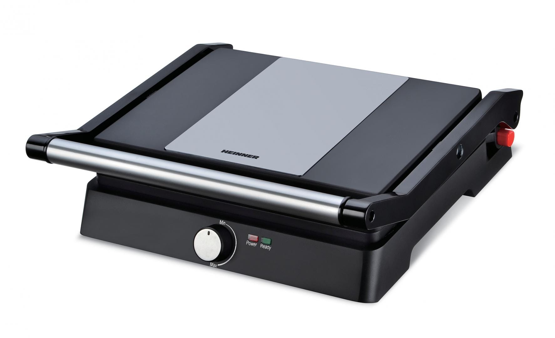 Grill Electric Heinner 2000W - Placi Non-Stick 29x23 cm - imagine 2
