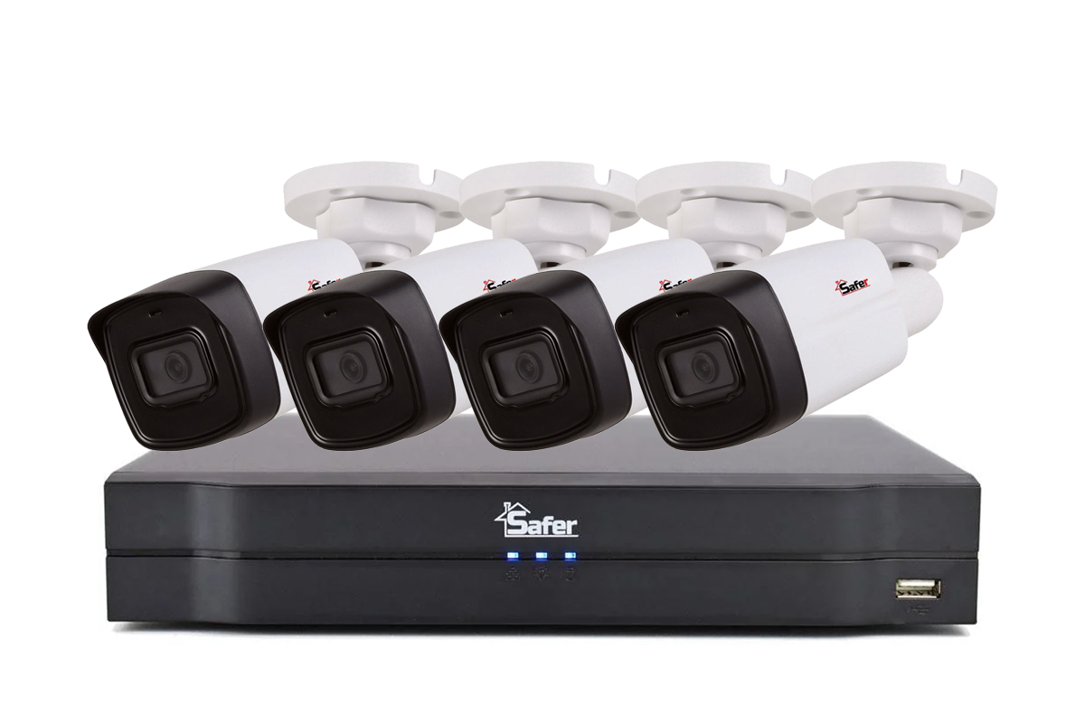 Safer KIT4EXT80IR - Supraveghere 5MP 80m IR
