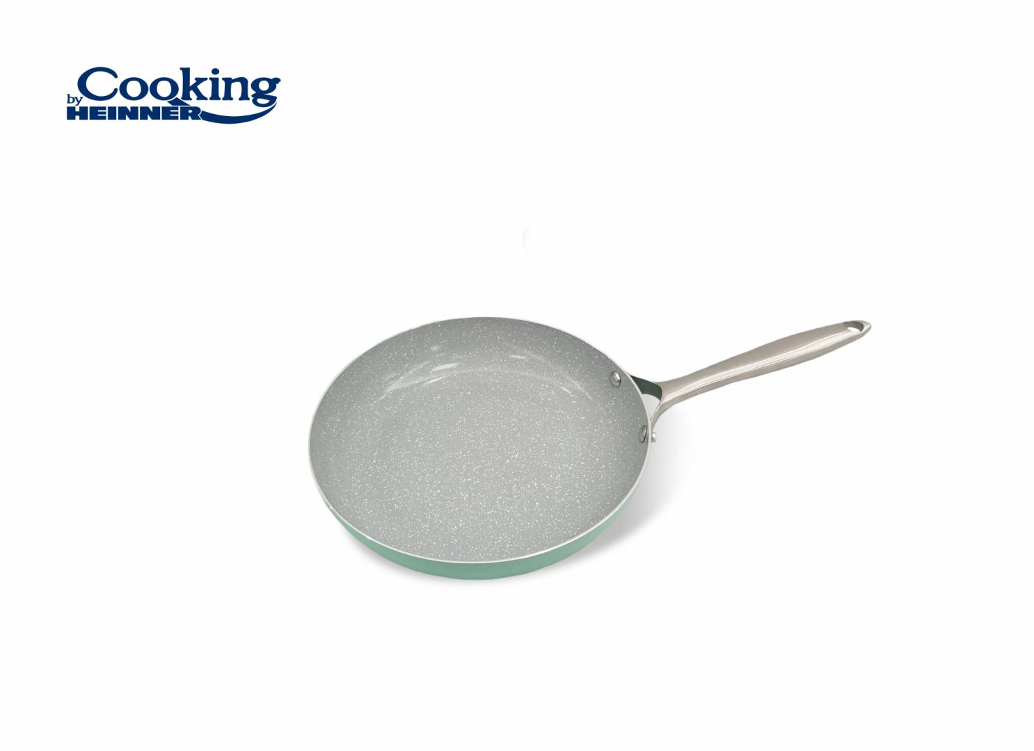 Set Gătit Heinner 5 Piese Aluminiu Presat Culoare Cretă - imagine 3