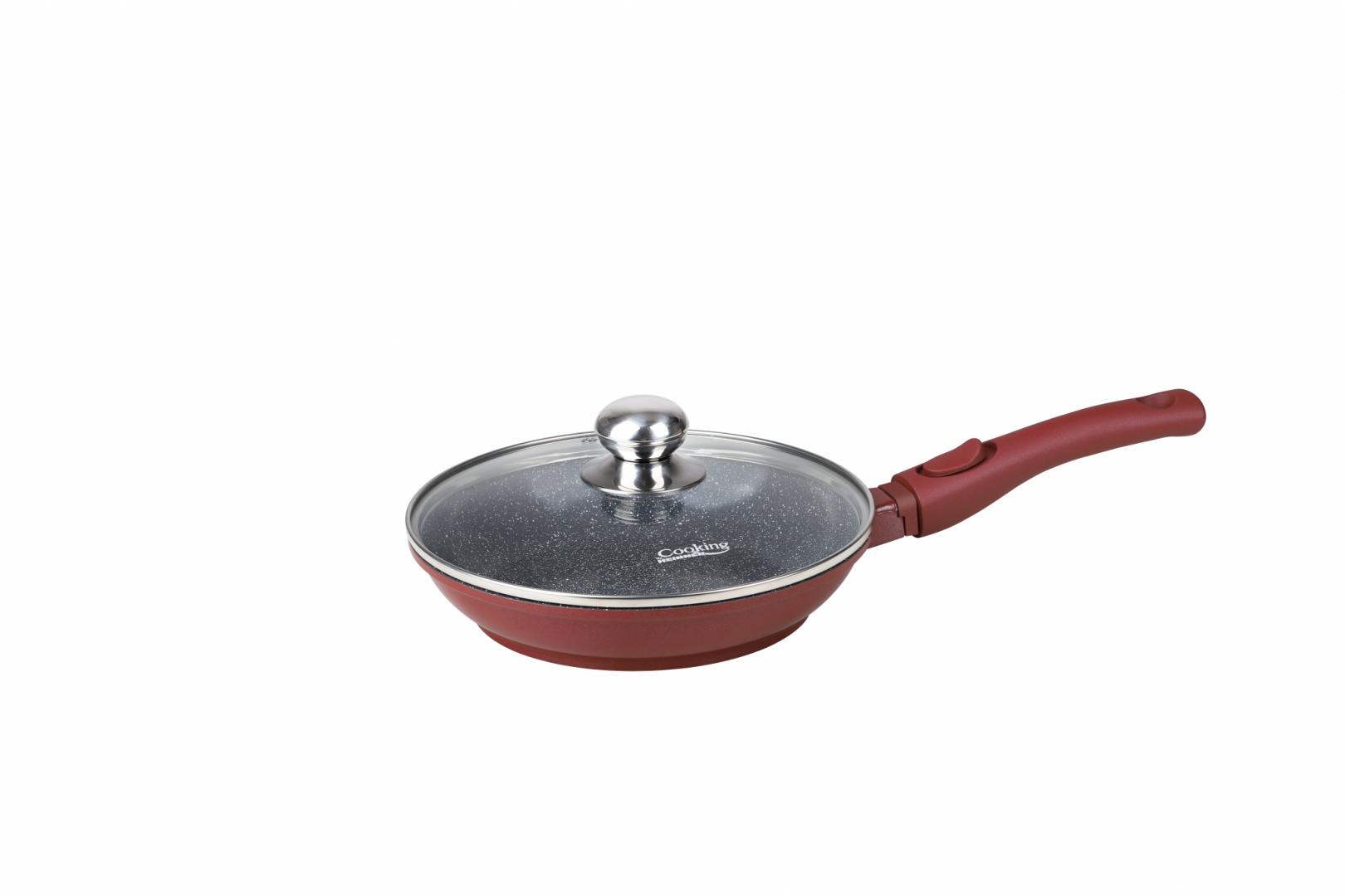 Tigaie Heinner Calabria 24cm Aluminiu Turnat cu Capac - imagine 2