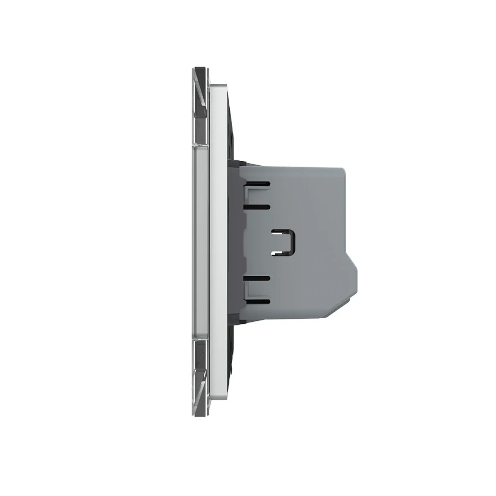 Senzor Zigbee Temp/Umiditate Livolo Sticlă - imagine 3