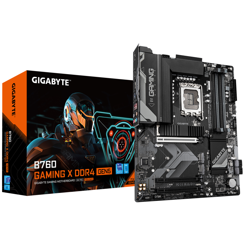 Placă de bază Gigabyte B760 GAMING X D4 GEN5 | Gaming DDR4
