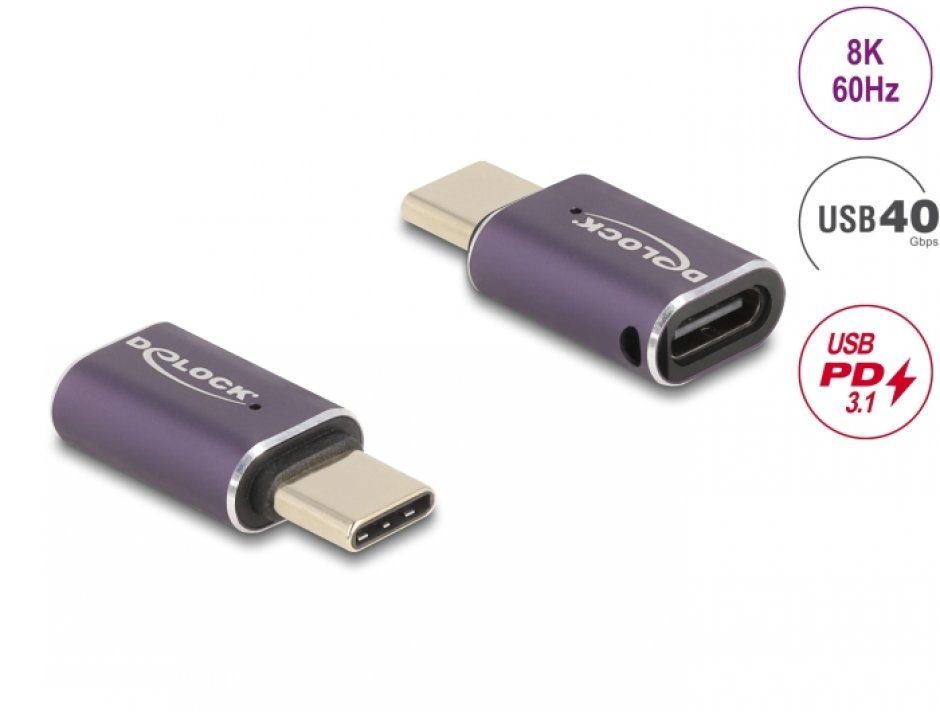 Adaptor USB-C 240W Delock 8K