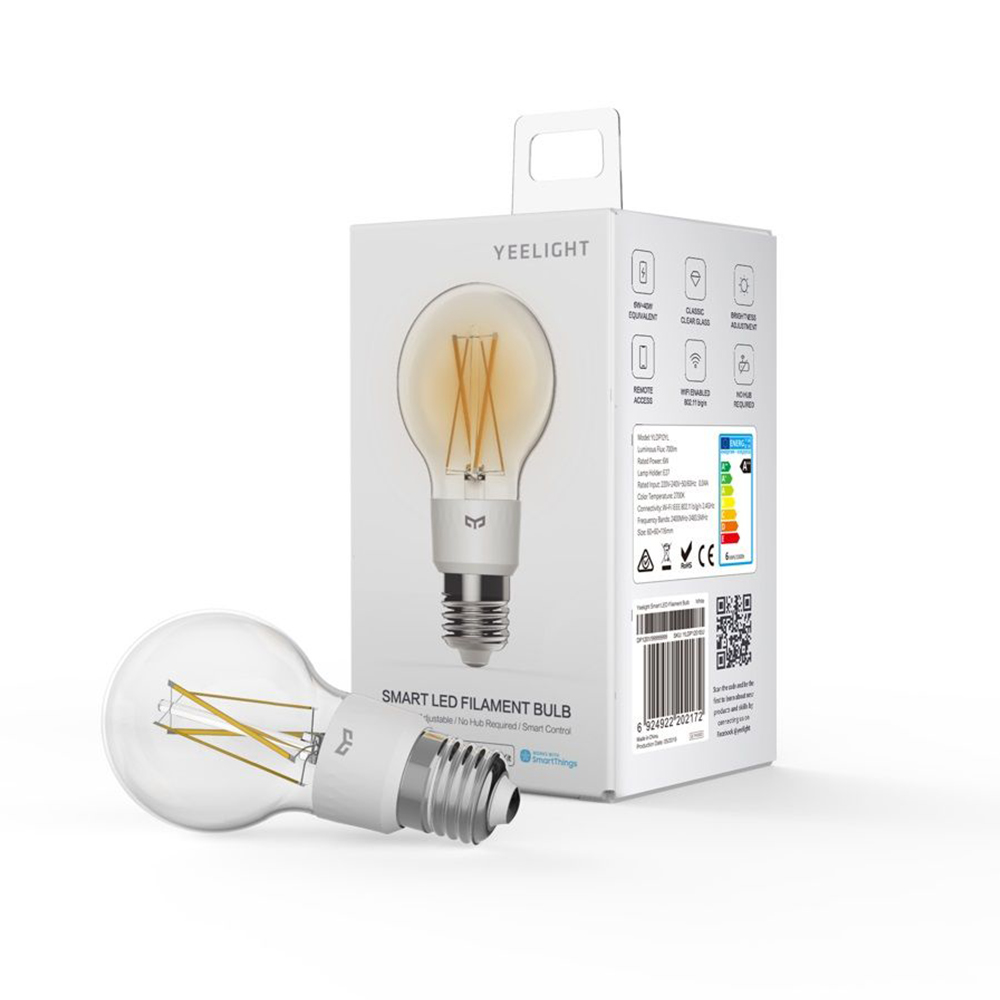 Bec inteligent Yeelight YLDP12YL, 6W, Wi-Fi - imagine 2