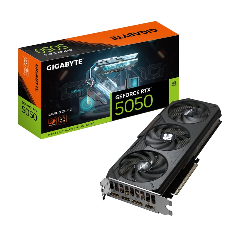 Placă Video RTX 5050 Gaming OC 8GB GDDR6 Gigabyte PCIe 5.0 - imagine 2