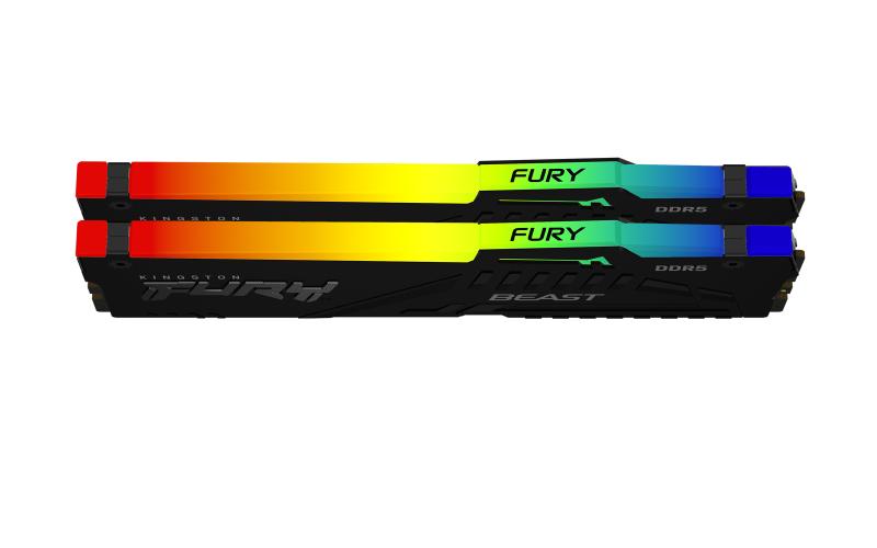 Kingston FURY Beast RGB 64GB DDR5 6000MHz CL30 Kit - imagine 3