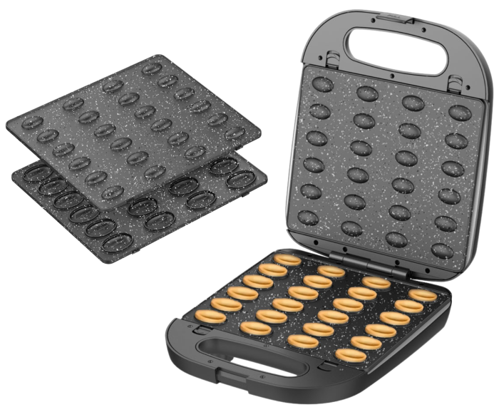 Starcrest SNM-6024DX Aparat Nuci, 24 Forme, 1400W