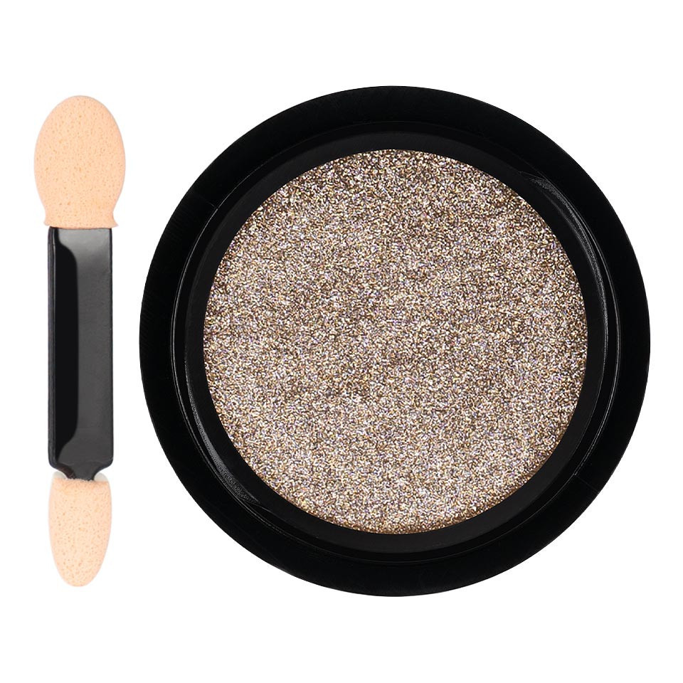 Pigment Unghii Mirror Powder LUXORISE Platinum Gold