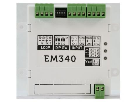 Inim EM340: Modul 4 Intrari Adresabil