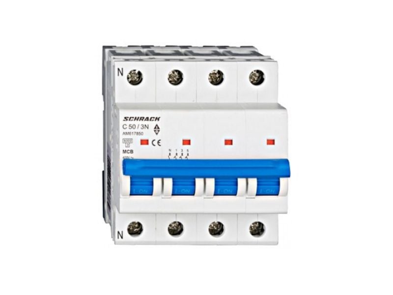 Siguranta Schrack 3P+N C50A | Protectie 6kA