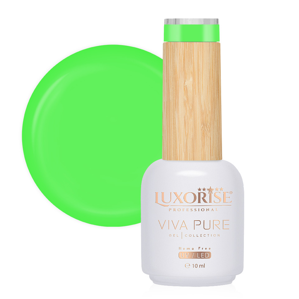 Oja Semipermanenta Hema Free Luxorise Wild Green 10ml