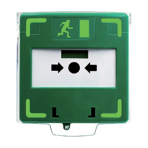 Buton iesire de urgenta resetabil CSB-803, CSAccess, LED, buzzer, rearmare cu cheie, 3 iesiri NO/NC