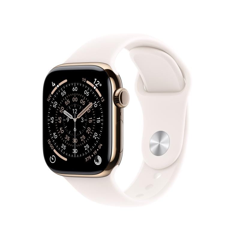 Apple Watch Series 11 GPS+Cellular 42mm Gold Titanium - imagine 2