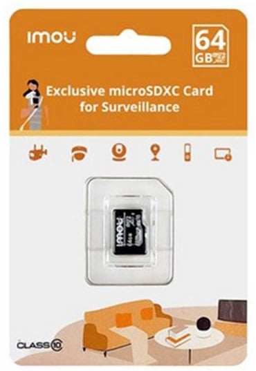 Card MicroSD Imou 64GB Clasa 10 Viteză Mare