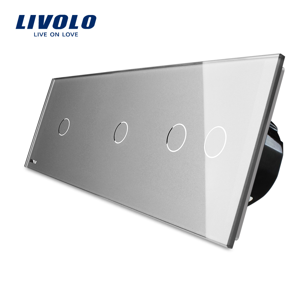 Intrerupator Touch Livolo 2xSimplu+1xDublu Sticla - imagine 16