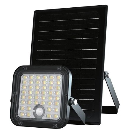 Reflector LED solar V-TAC 30W 4800LM 3IN1 negru
