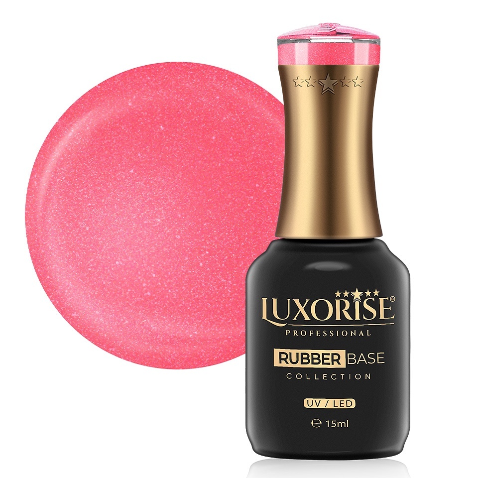 Rubber Base Luxorise Cherry Glaze 15ml - Nivelare