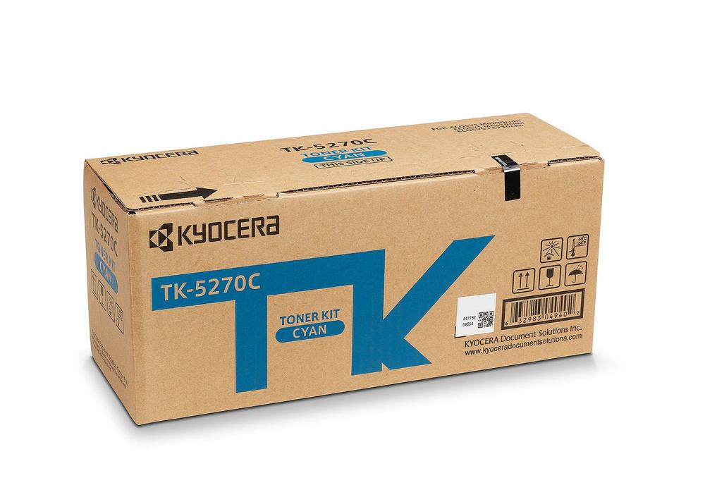 Toner Original Kyocera Cyan TK-5270C, 6K Pagini
