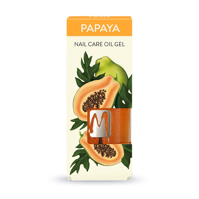 Ulei-Gel Cuticule Moyra Papaya 12ml | Hidratare