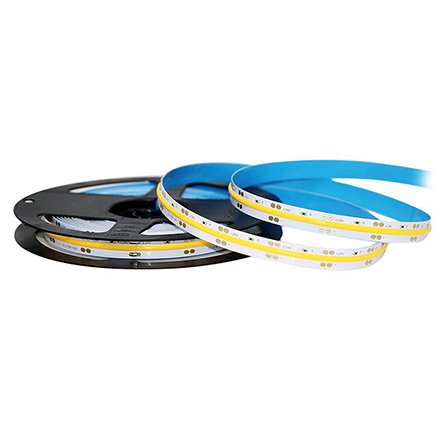 Banda LED COB V-TAC 24V 6000K alb rece IP20 10W/m