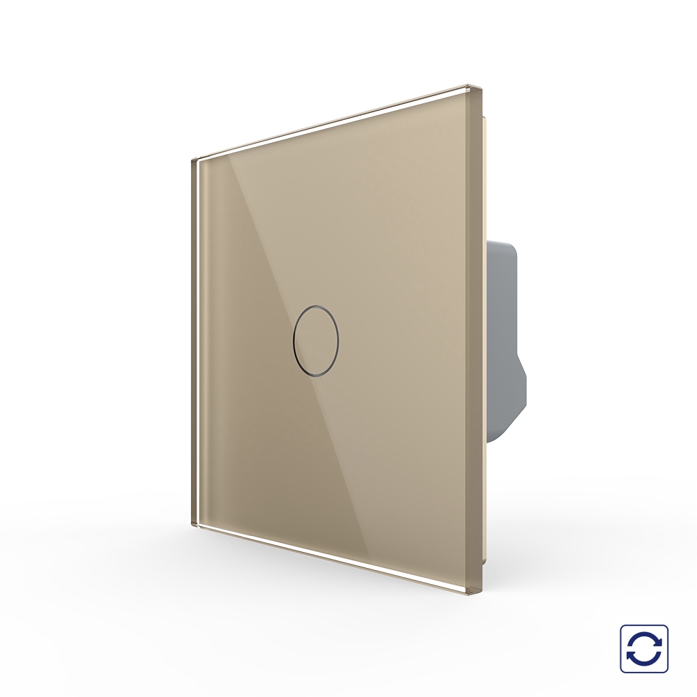 Întrerupător Touch Livolo cu Revenire | Design Sticlă - imagine 9